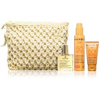 Nuxe Sun Silky Summer Routine set for tanning