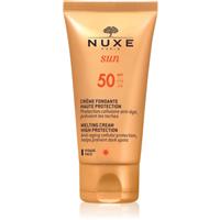 Nuxe Sun Melting Cream High Protection facial sunscreen SPF 50 50 ml