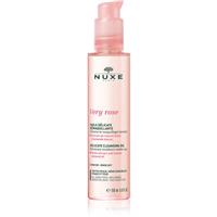Nuxe Very Rose Delicate Cleansing Oil gentle cleansing oil for face and eyes 150 ml