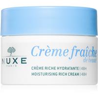 Nuxe Crme Frache de Beaut Moisturizing Rich Cream nourishing moisturising cream for dry to very dry sensitive skin 50 ml