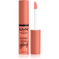 NYX Professional Makeup Butter Gloss Bling lip gloss glittering shade 02 Dripped Out 8 ml