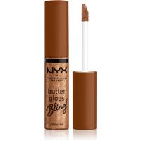 NYX Professional Makeup Butter Gloss Bling lip gloss glittering shade 04 Pay Me In Gold 8 ml