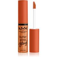 NYX Professional Makeup Butter Gloss Bling lip gloss glittering shade 03 Pricey 8 ml