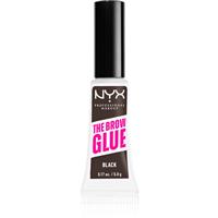NYX Professional Makeup The Brow Glue eyebrow gel shade 05 Black 5 g