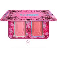 NYX Professional Makeup Bridgerton Royal Blush blusher palette shade 01 Wallflower 2x5 g
