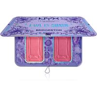 NYX Professional Makeup Bridgerton Royal Blush blusher palette shade 02 Lady In Silver 2x5 g
