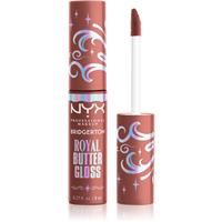NYX Professional Makeup Bridgerton Royal Butter Gloss lip gloss shade 02 Praline 8 ml