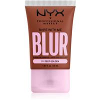 NYX Professional Makeup Bare With Me Blur Tint hydrating foundation shade 19 Deep Golden 30 ml