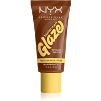 NYX Professional Makeup Buttermelt Glaze radiance tinted fluid SPF 30 shade 08 Nutmeg Butta ml