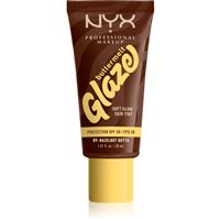 NYX Professional Makeup Buttermelt Glaze radiance tinted fluid SPF 30 shade 09 Hazelnut Butta ml