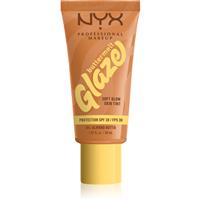 NYX Professional Makeup Buttermelt Glaze radiance tinted fluid SPF 30 shade 04 Almond Butta 30 ml