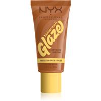 NYX Professional Makeup Buttermelt Glaze radiance tinted fluid SPF 30 shade Chai Butta 30 ml