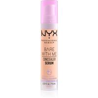 NYX Professional Makeup Bare With Me Concealer Serum hydrating concealer 2-in-1 shade 2.5 Medium Vanilla 9,6 ml