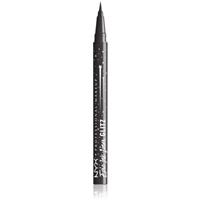 NYX Professional Makeup Epic Ink Glitz metallic eyeliner shade Graphite Glitz 1 ml