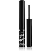 NYX Professional Makeup Epic Wear Metallic Liquid Liner long-lasting gel eyeliner shade 03 - Silver Metal 3,5 ml