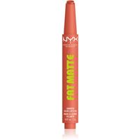NYX Professional Makeup Fat Matte lip balm with mattifying effect Cashmere Cutie 2 g