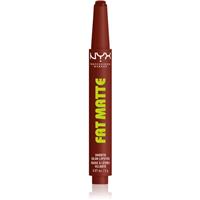 NYX Professional Makeup Fat Matte lip balm with mattifying effect Cocoa Cuddles 2 g