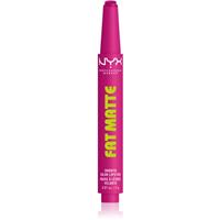 NYX Professional Makeup Fat Matte lip balm with mattifying effect Fluffy Fuchsia 2 g