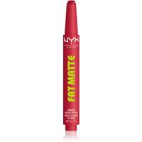 NYX Professional Makeup Fat Matte lip balm with mattifying effect Flamingo Feather 2 g