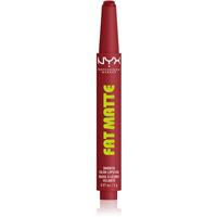 NYX Professional Makeup Fat Matte lip balm with mattifying effect Mauve Cloud 2 g