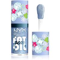 NYX Professional Makeup Fat Oil Gem Xmas lip oil shade Silver Bling 4.8 ml