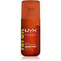 NYX Professional Makeup Fat Oil Body nourishing body oil adds moisture and shine with aroma Caramelt Mami 70 ml