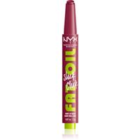 NYX Professional Makeup Fat Oil Slick Click tinted lip balm shade 20 In The Drafts 2 g