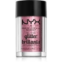NYX Professional Makeup Face & Body Glitter Brillants face and body glitter shade 02 Rose 2.5 g