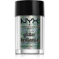 NYX Professional Makeup Face & Body Glitter Brillants face and body glitter shade 06 Crystal 2.5 g