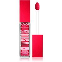 NYX Professional Makeup Ultimate Glow Shots liquid glitter eyeshadow shade 19 $trawberry $Tacked 7,5 ml
