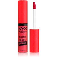 NYX Professional Makeup Butter Gloss Metallic metallic lip gloss shade 09 Blood 8 ml