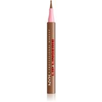 NYX Professional Makeup Lip Lingerie lip marker pen with long-lasting effect shade 04 Steamy Spice 1 ml
