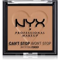 NYX Professional Makeup Can't Stop Won't Stop Mattifying Powder mattifying powder shade 07 Caramel 6 g