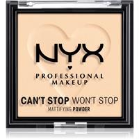 NYX Professional Makeup Can't Stop Won't Stop Mattifying Powder mattifying powder shade 01 Fair 6 g