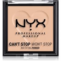 NYX Professional Makeup Can't Stop Won't Stop Mattifying Powder mattifying powder shade 03 Light Medium 6 g