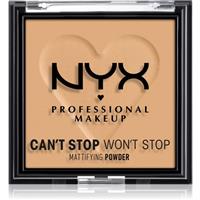 NYX Professional Makeup Can't Stop Won't Stop Mattifying Powder mattifying powder shade 05 Golden 6 g