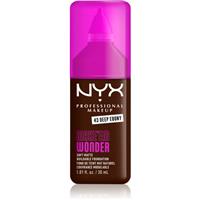 NYX Professional Makeup Make Em Wonder light mattifying foundation shade 43 Deep Ebony 30 ml