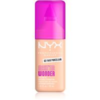 NYX Professional Makeup Make Em Wonder light mattifying foundation shade 02 Fair Porcelain 30 ml