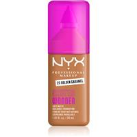 NYX Professional Makeup Make Em Wonder light mattifying foundation shade 23 Golden Caramel 30 ml