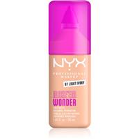 NYX Professional Makeup Make Em Wonder light mattifying foundation shade 07 Light Ivory 30 ml