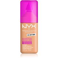 NYX Professional Makeup Make Em Wonder light mattifying foundation shade 09 Light Nude 30 ml