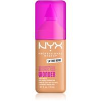 NYX Professional Makeup Make Em Wonder light mattifying foundation shade 14 True Beige 30 ml