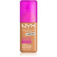 NYX Professional Makeup Make Em Wonder light mattifying foundation shade 19 Warm Beige 30 ml