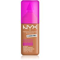 NYX Professional Makeup Make Em Wonder light mattifying foundation shade 25 Warm Honey 30 ml