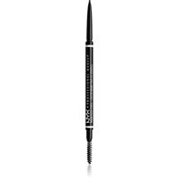 NYX Professional Makeup Micro Brow Pencil eyebrow pencil shade 08 Black 0.09 g