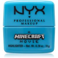 NYX Professional Makeup A Minecraft Movie highlighter shade Diamond Drip 8 g