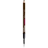 NYX Professional Makeup Powder Louder eyebrow pencil with brush shade Ash Brown 1 pc