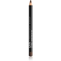 NYX Professional Makeup Eye and Eyebrow Pencil precise eye pencil shade 931 Black Brown 1.2 g