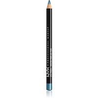 NYX Professional Makeup Eye and Eyebrow Pencil precise eye pencil shade 910 Satin Blue 1.2 g