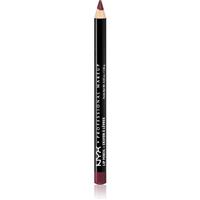 NYX Professional Makeup Slim Lip Pencil precise lip pencil shade Plum 1 g